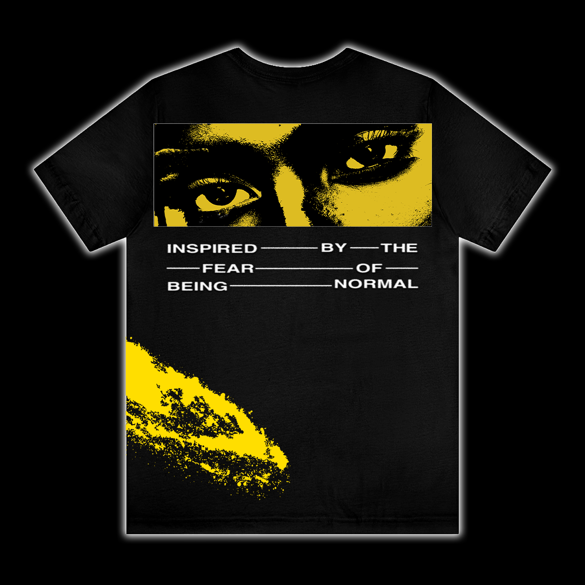 Black + Yellow Abnormal Tee No1