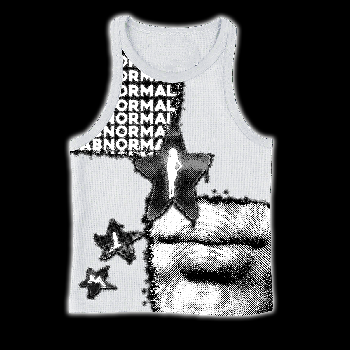 Girls White Abnormal Crop Top No1