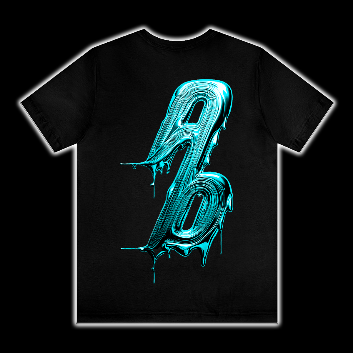 Black + Blue Abnormal Tee No1