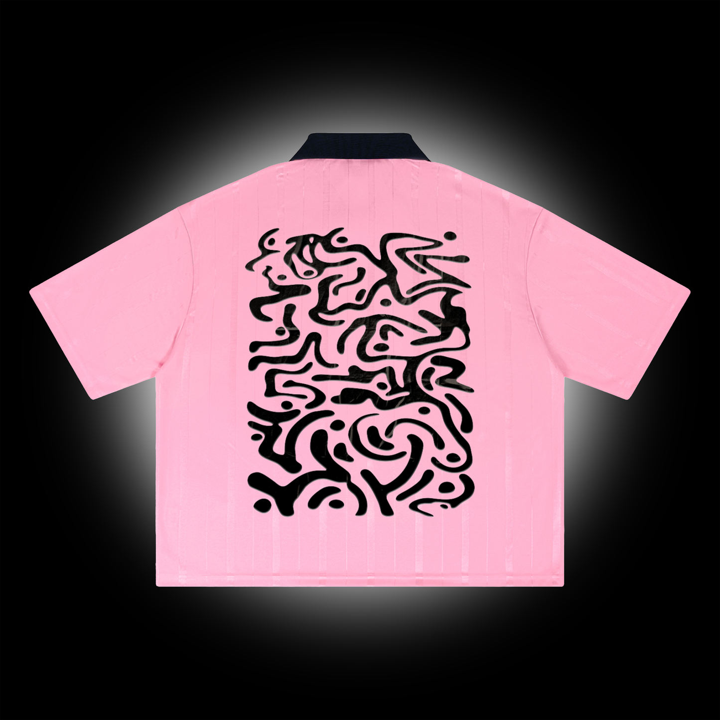 Pink Abnormal Boxy Football Shirt