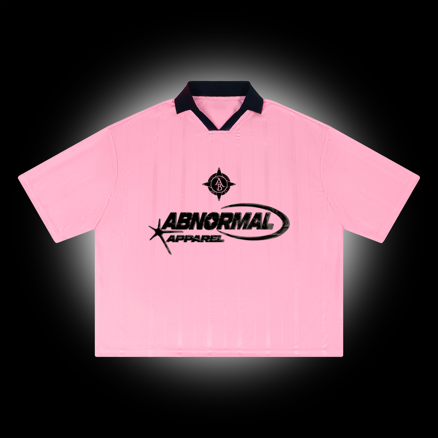 Pink Abnormal Boxy Football Shirt