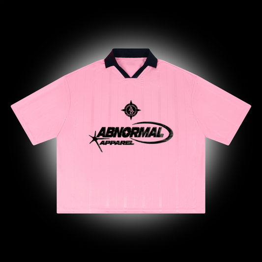 Pink Abnormal Boxy Football Shirt
