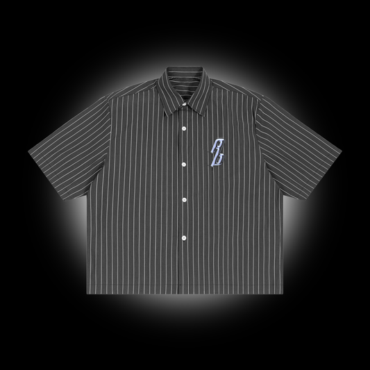 Pin Stripe Abnormal Shirt